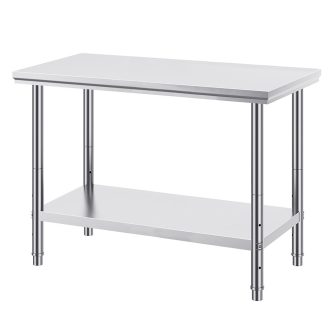 Stół kuchenny ze stali nierdzewnej