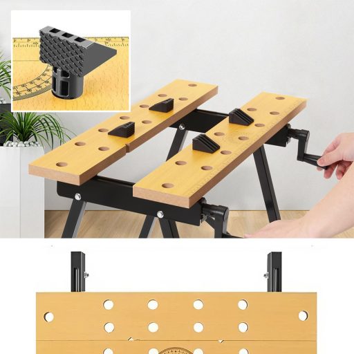 Regulowany, składany stół roboczy