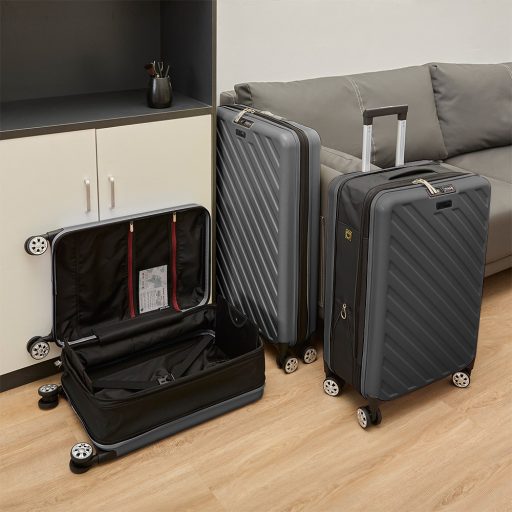 Składana walizka, ciemnoszara