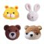 Set de croșetat animale 4 piese