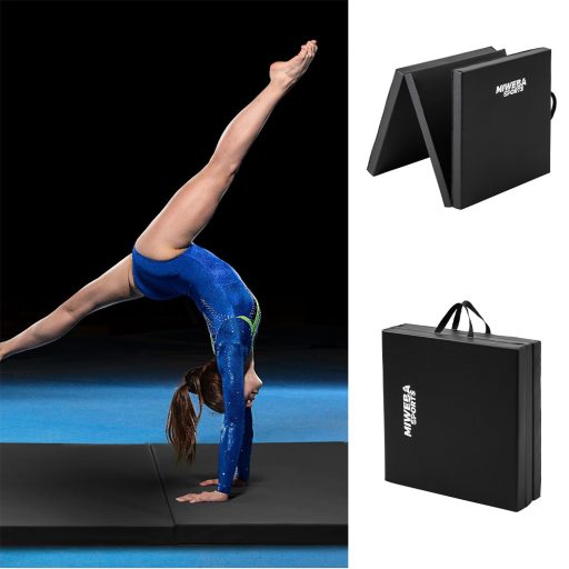 Składana Mata Fitness z Antypoślizgową Powierzchnią