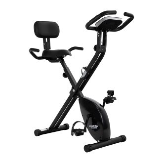 Składany rower treningowy z oparciem