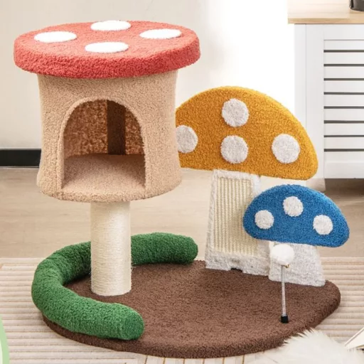 Grzyb do wspinaczki dla kotów