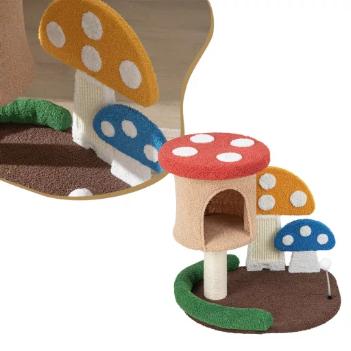 Grzyb do wspinaczki dla kotów