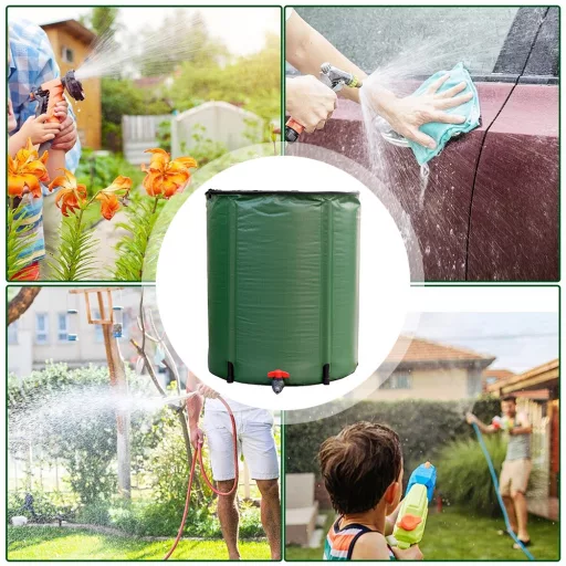 Składany Zbieracz Wody Deszczowej, 200L