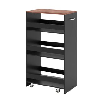 Wózek piętrowy na przyjęcia, czarny