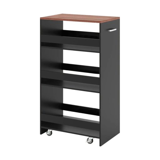 Wózek piętrowy na przyjęcia, czarny