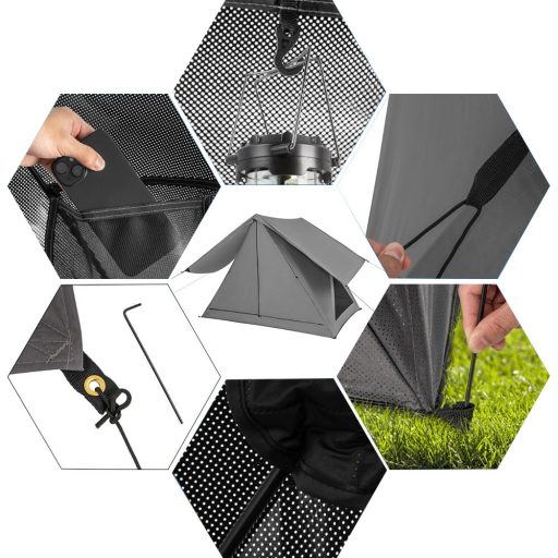 Namiot kempingowy z torbą transportową