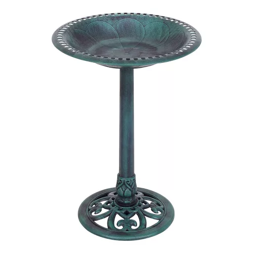 Kąpielisko dla ptaków z plastiku, zielone