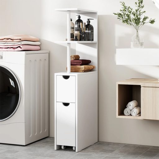 Wolnostojąca szafka łazienkowa z miejscem do przechowywania