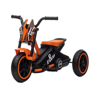 Dziecięcy trójkołowy rowerek trójkołowy, pomarańczowy