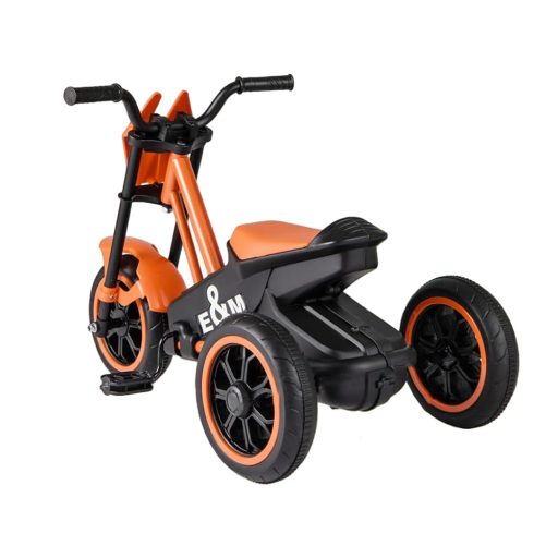 Dziecięcy trójkołowy rowerek trójkołowy, pomarańczowy