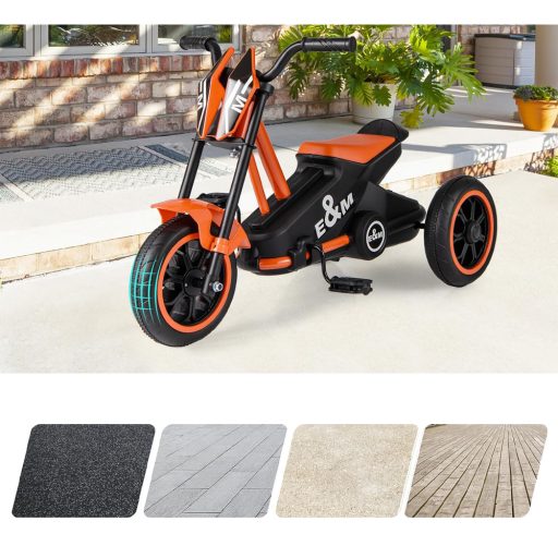 Dziecięcy trójkołowy rowerek trójkołowy, pomarańczowy