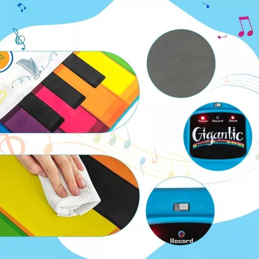 Mata taneczna z pianinem