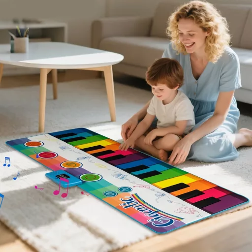 Mata taneczna z pianinem