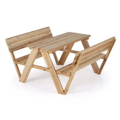 Dziecięcy stół piknikowy, naturalny
