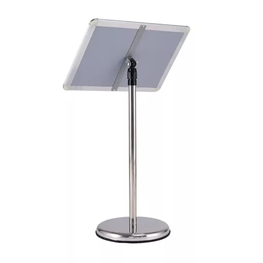 Regulowana wysokość stojak informacyjny A3