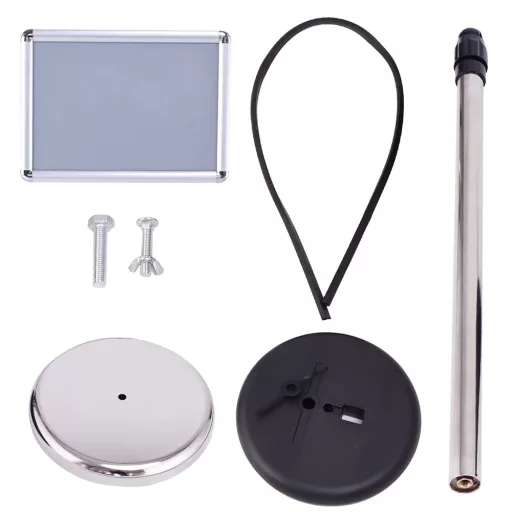 Regulowana wysokość stojak informacyjny A3