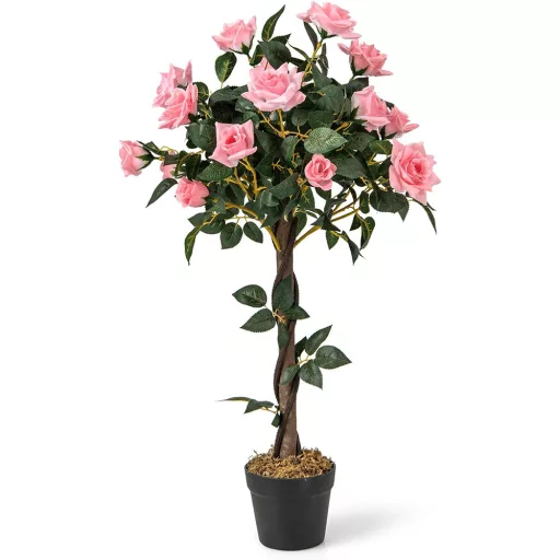 Sztuczne drzewo różane, 93 cm