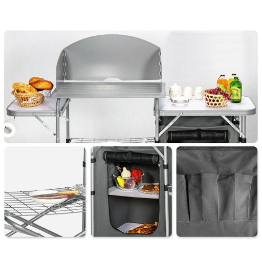 Składany stół kempingowy z opakowaniem