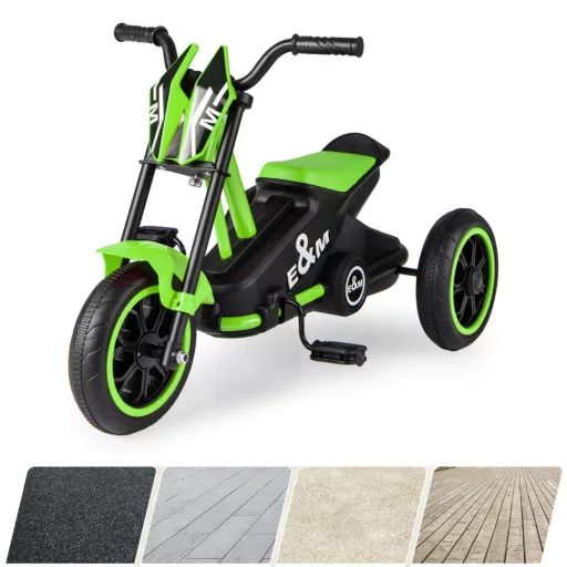 Trójkołowy rowerek dziecięcy zielony