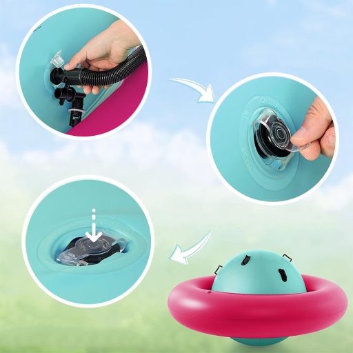 Nadmuchiwany Huśtawka w Kształcie Statku Kosmicznego