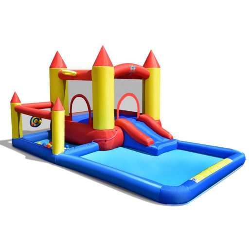 Zamek w Kształcie Inflatable Water Park