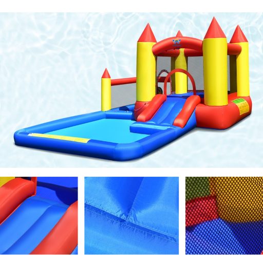 Zamek w Kształcie Inflatable Water Park