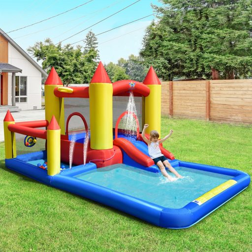 Zamek w Kształcie Inflatable Water Park