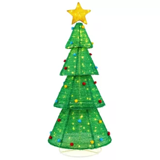Zewnętrzna dekoracyjna choinka sosnowa 200LED 190cm