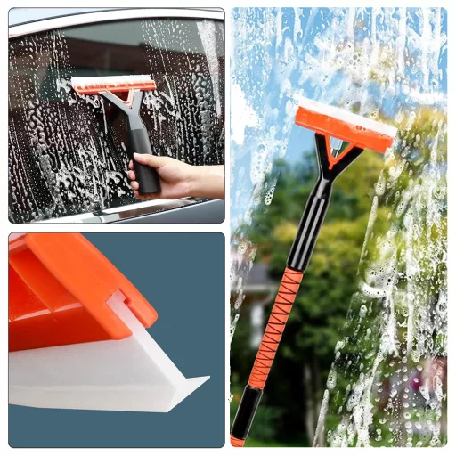 Zestaw teleskopowych szczotek do mycia auta