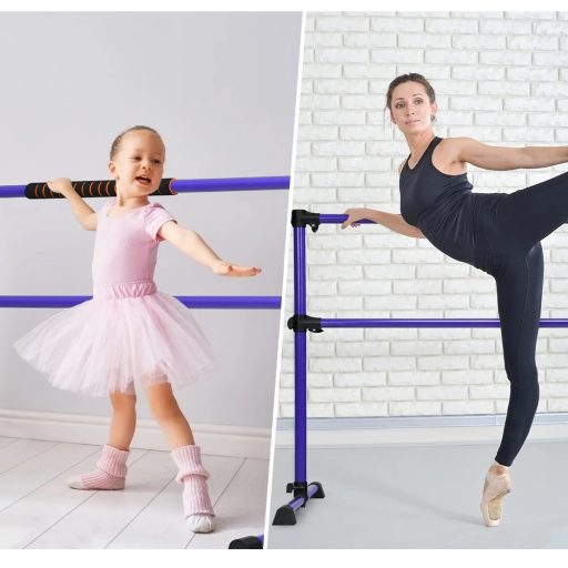 Przenośna podwójna drążek baletowy