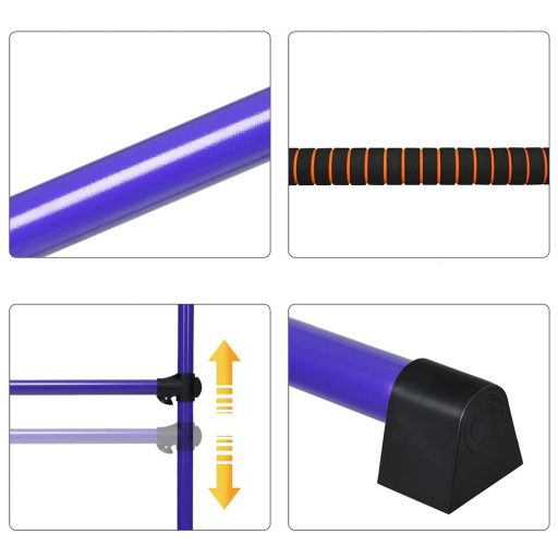 Przenośna podwójna drążek baletowy