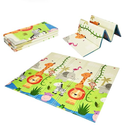 Dwustronna Składana Mata do Zabawy w Torbie