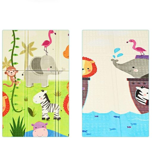 Dwustronna Składana Mata do Zabawy w Torbie