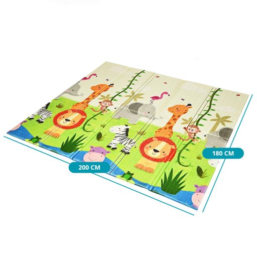 Dwustronna Składana Mata do Zabawy w Torbie