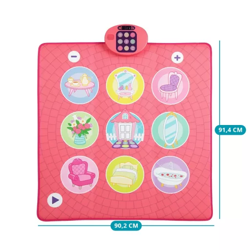 Mata taneczna, różowa