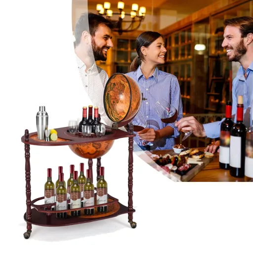 Globusowy Stojak na Wino