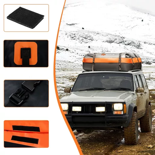 Wodoodporna skrzynia dachowa 420 litrów