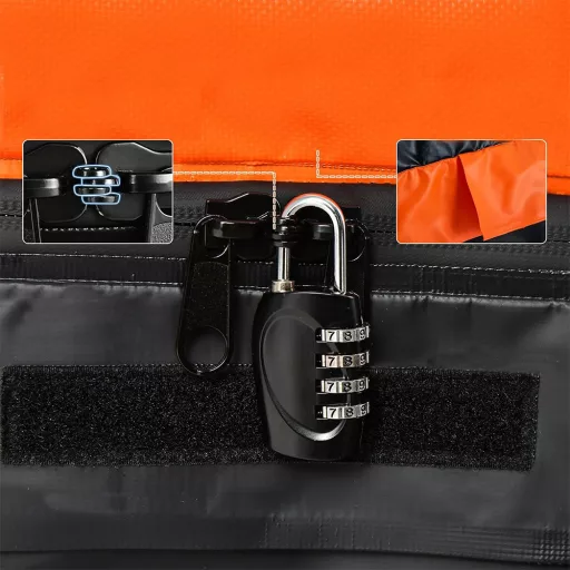 Wodoodporna skrzynia dachowa 420 litrów