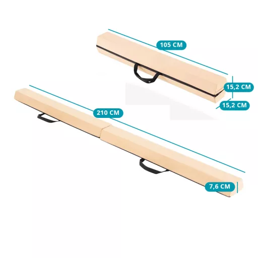 Składana belka równoważna 210 cm
