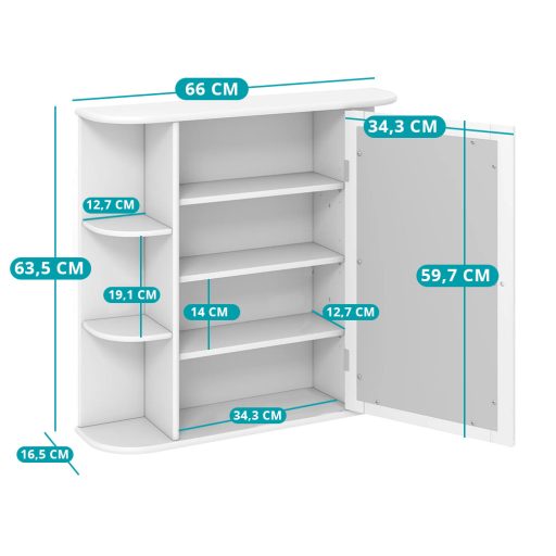 Szafka z lustrem do łazienki