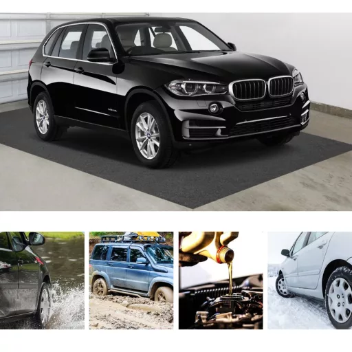 Mata ochronna do garażu z antypoślizgową powierzchnią