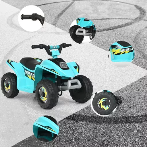 Akumulatorowy quad dziecięcy 6V, niebieski