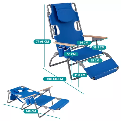 3 w 1 składane krzesło plażowe