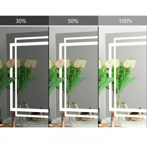 Lusterko do makijażu LED 58 x 12 x 48 cm