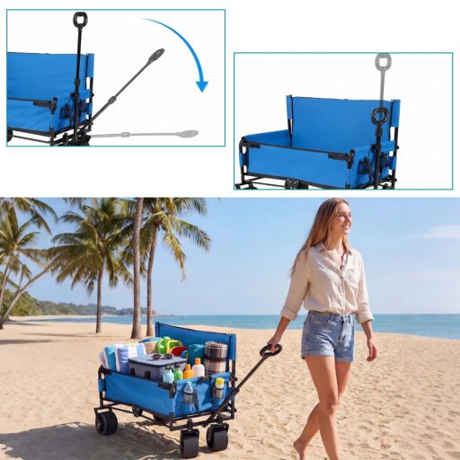 2w1 składany wózek plażowy / ławka
