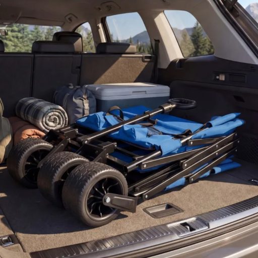 2w1 składany wózek plażowy / ławka