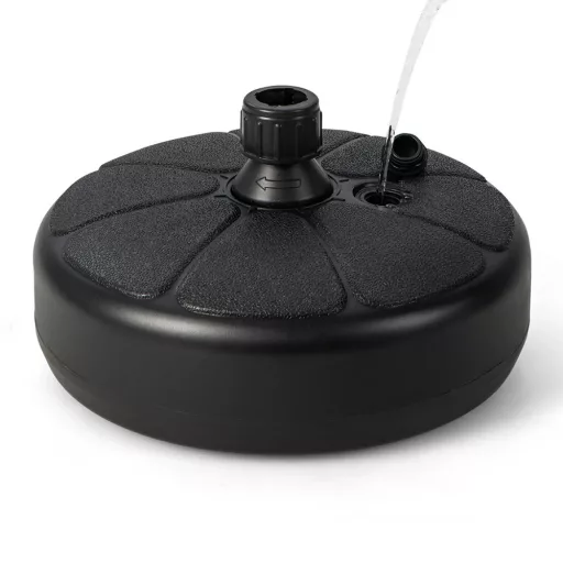 Podstawa parasola napełniana wodą lub piaskiem