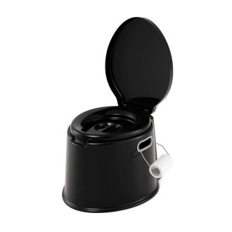 Przenośna Toaleta Czarna